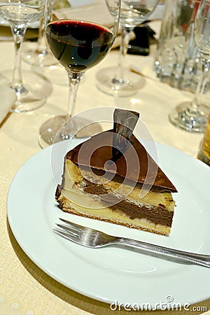 Royalty Free Stock Photo: Chocolate cake