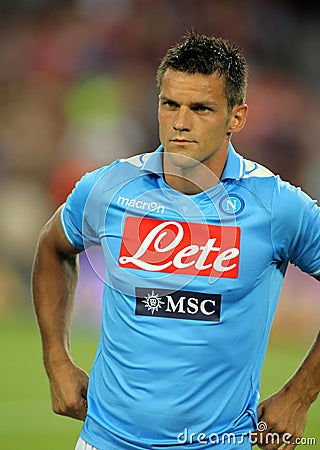 Christian Maggio Of SSC Napoli Royalty Free Stock Images - Image