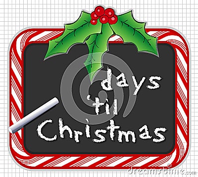 Christmas Countdown on Christmas Countdown Royalty Free Stock Images   Image  7271529