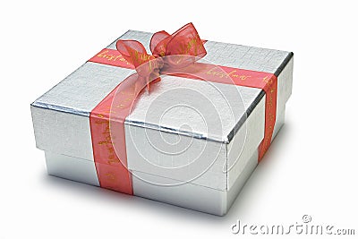 Christmas Gift Box Stock Image