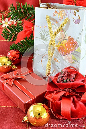 Royalty Free Stock Image: Christmas gifts. Image: 21132016
