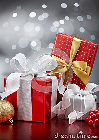 Stock Image: Christmas presents. Image: 21271651