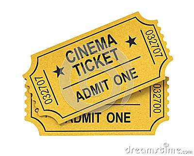 Movie Theater Schedule on Cinema Ticket Stock Photos   Image  17221193