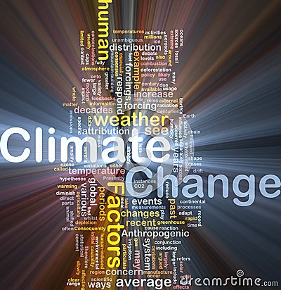 Change Background on Stock Illustration  Climate Change Background Concept Glowing  Image