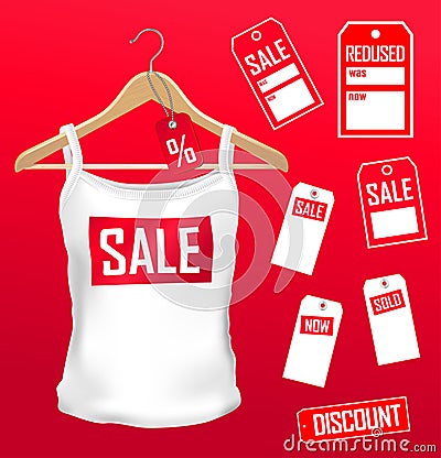 Sale Clothes on Clothes Labels Sale Set  Click Image To Zoom
