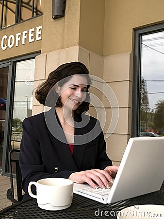 Coffee Shop Images Free on Coffee Shop Wifi Laptop 2 Royalty Free Stock Photo   Image  757555