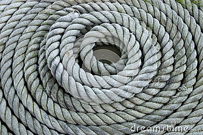 Coiled Rope Royalty Free Stock Images
