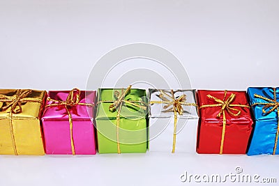Stock Images: Colored gifts. Image: 3652634