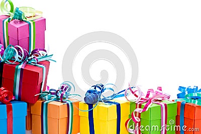 Royalty Free Stock Photos: Colorful gifts box. Image: 17164658
