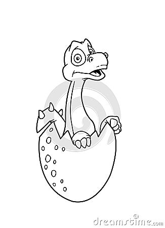 Dinosaur Coloring Pages on Stock Illustration  Coloring Pages Dinosaur  Image  15597951