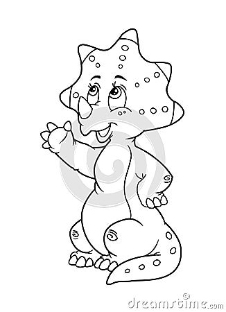 Dinosaur Coloring Sheets on Stock Photos  Coloring Pages Dinosaur  Image  15597953