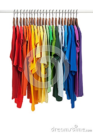 colors of rainbow. COLORS OF RAINBOW, SHIRTS ON