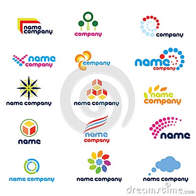 Company Logo Design on Stock Image  Company Logo Designs  Image  11574281