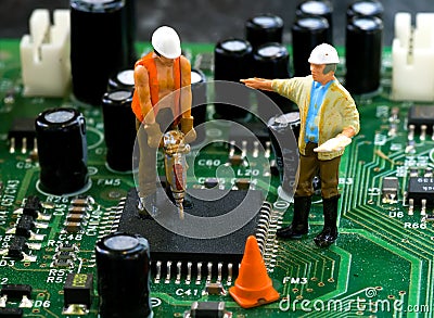 Computer Repair Home on Home   Stock Images  Computer Repair