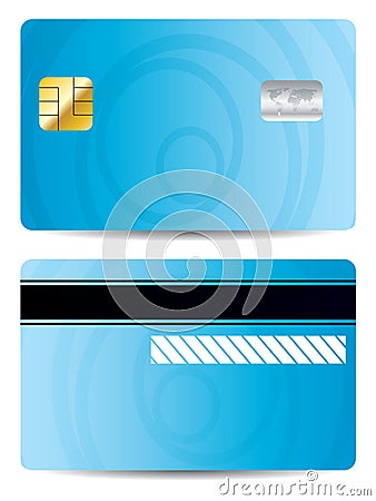 cool credit cards designs. COOL BLUE CREDIT CARD DESIGN