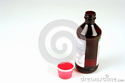 Cough Medicine Royalty Free Stock Image - Im