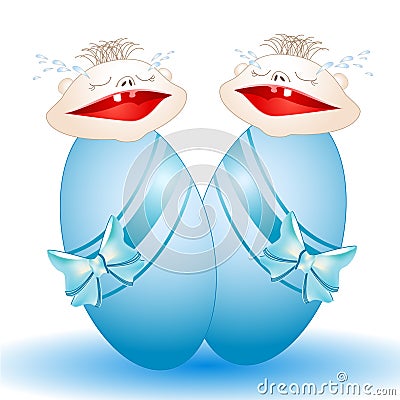  Conceivebaby  on Stock Photo  Crying Twins Baby Boys  Image  16821330