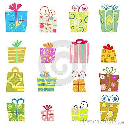 free gift box vector. CUTE GIFT BOX VECTOR (click