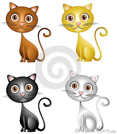cats and kittens clip art. CUTE KITTENS CLIP ART (click