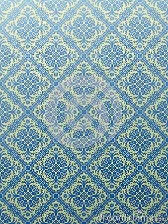Damask Wallpaper on Damask Wallpaper Blue Royalty Free Stock Photos   Image  7790188