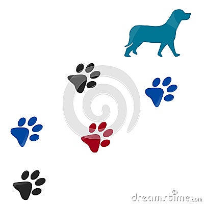 DOG PAW PRINT (click image