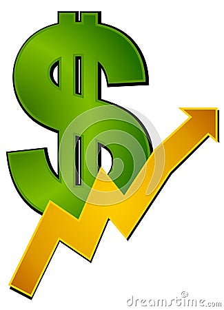 dollar signs clipart. DOLLAR SIGN CLIPART PROFITS UP
