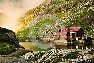  Dream House on Dream Lake House In The Mountains Royalty Free Stock Photos   Image