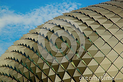Singapore Picture House on Stock Photo  Durian Opera House In Singapore  Image  4301470