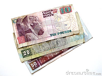 Egyptian Money Royalty Free Stock Image