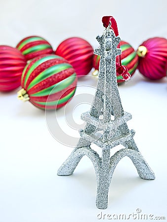 Eiffel Tower Pictures Christmas on Royalty Free Stock Image  Eiffel Tower Christmas Ornament  Image