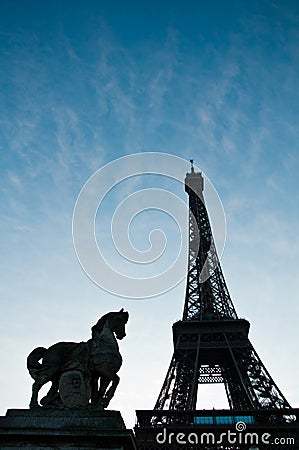 Paris Eiffel Tower Pictures  Information on Stock Image  Eiffel Tower In Paris  Image  23042331