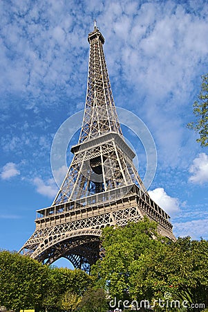 Paris Eiffel Tower Pictures  Information on Stock Image  Eiffel Tower Paris  Image  7119381