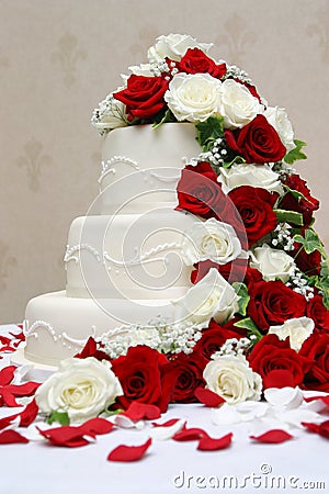 Elegant Birthday Cakes on Elegant Wedding Cake Stock Images   Image  544804