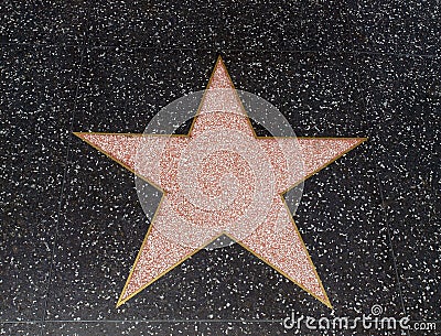 Star Hollywood on Hollywood California May 5 2009 An Empty Star Awaits Fame On Hollywood