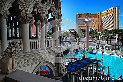 European Architecture on Casino Hotel  Las Vegas  Nevada  With European Style Architecture