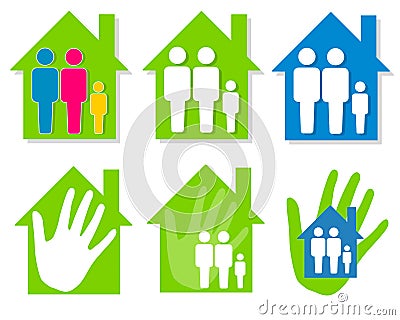 simple house clipart. FAMILY AND HOUSE CLIP ART