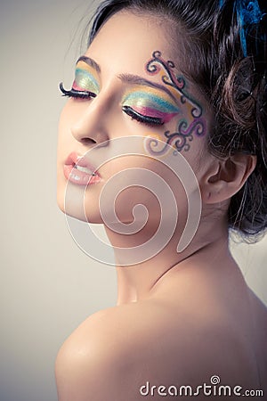 fantasy makeup photos. FANTASY MAKEUP (click image to