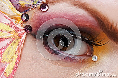 Fantasy Makeup on Fantasy Makeup Stock Image   Image  14608061