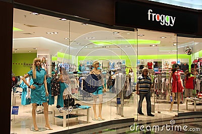 Fashion Stores on Fashion Shop Window  Click Image To Zoom