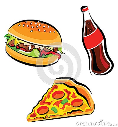 Royalty Free Stock Images on Fast Food Royalty Free Stock Photography   Image  7921427