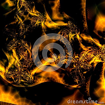 Black Wallpaper on Fiery Gold And Black Abstract Background Pattern Design Or Wallpaper