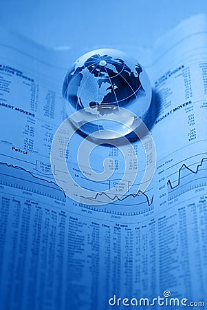 financial background image