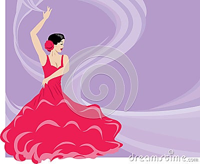 Cartoon Flamenco
