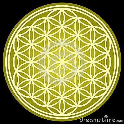 FLOWER OF LIFE SACRED GEOMETRY (click image to zoom)