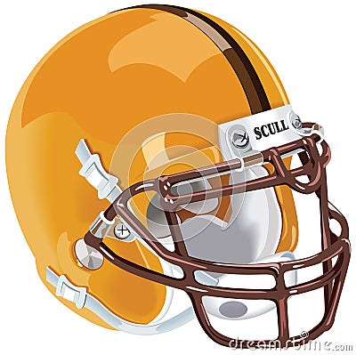 Football Logo Design   on Football Helmet Stock Photo   Image  9809470