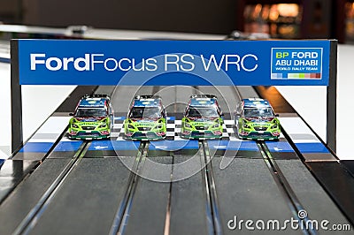 Auto Racing Tracks on Stock Image  Ford Focus Rs Wrc Toy Car Racing Track  Image  15791936