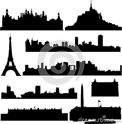 famous buildings in france