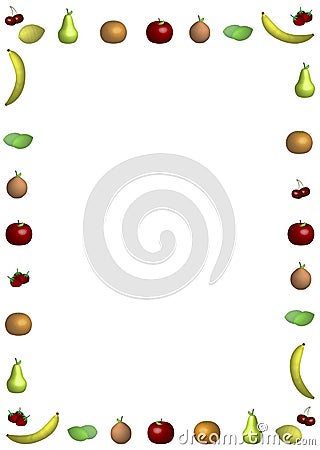 fruits and vegetables border. FRUIT BORDER (click image to