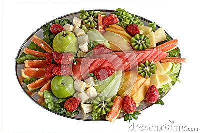 Fruit Salad Catering Platter Royalty Free Stock Image - Image: 3303016