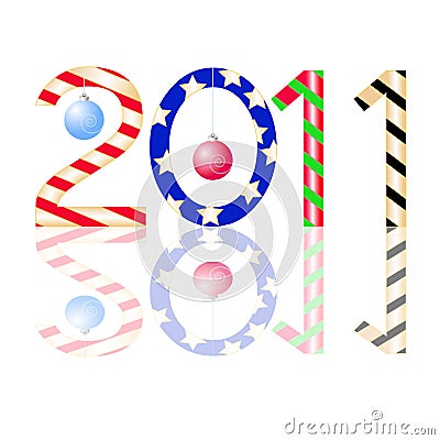 Bright and funny 2011 New Year Keywords: